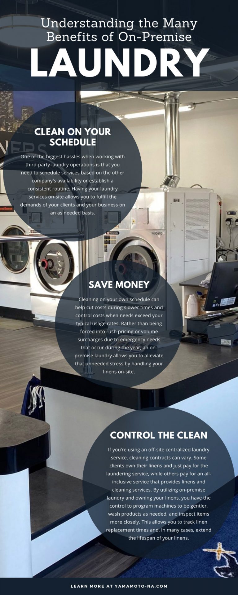 Understanding the Many Benefits of OnPremise Laundry