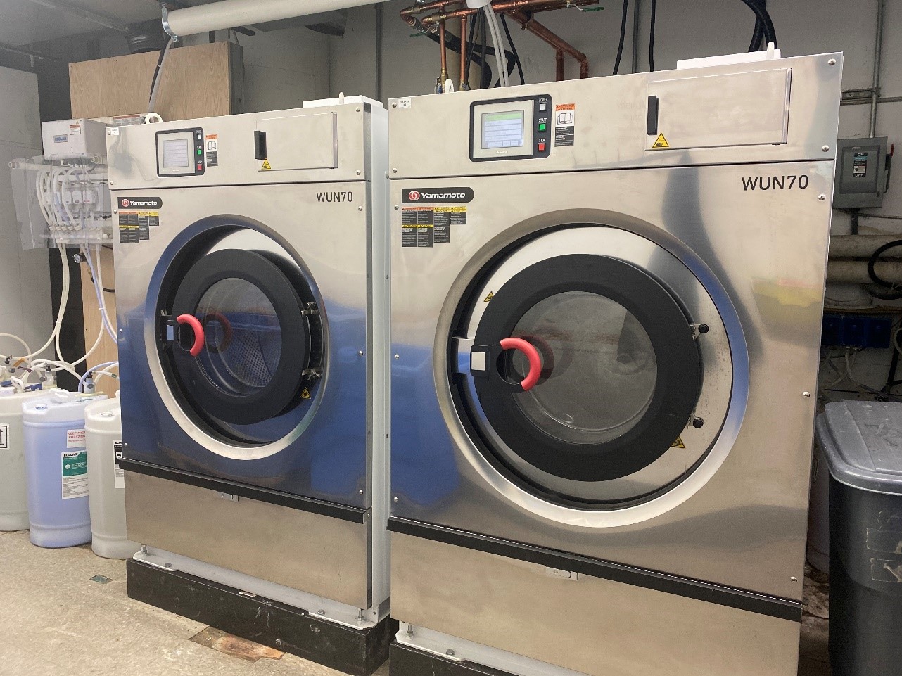 A pair of Industrial Washing Machines in Iowa