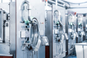 Industrial Washers for Hotels, Industrial wash machine for washing a big amount of textiles